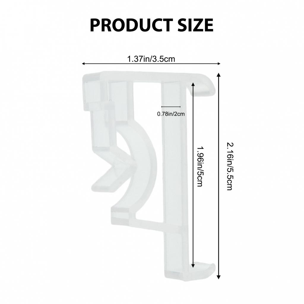 Аксессуары Клипсы для штор Ванная Прозрачные Для Жалюзи Ламбрекена