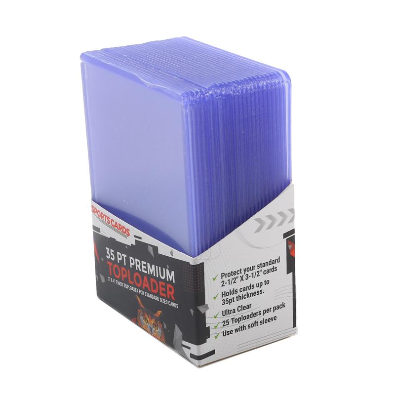 25 шт прозрачный ПВХ фото протекторы рукава визитные карточки с интегрированным краем