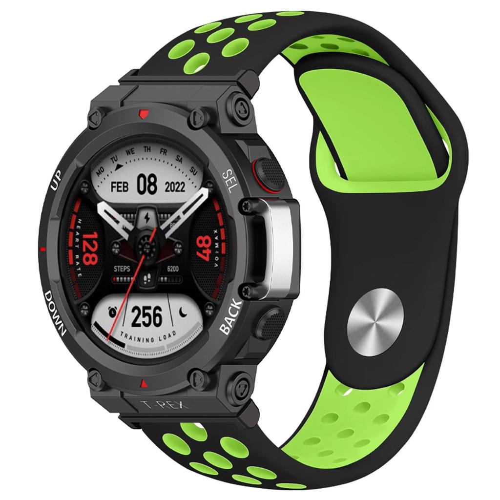 Дышащий силиконовый ремешок для умных часов Huami Amazfit T-Rex 3, спортивный браслет, ремешки для Amazfit T Rex Trex Pro Ultra Correa