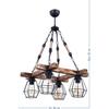 Люстра Tetra Wooden 4 Lux Luxury Rope