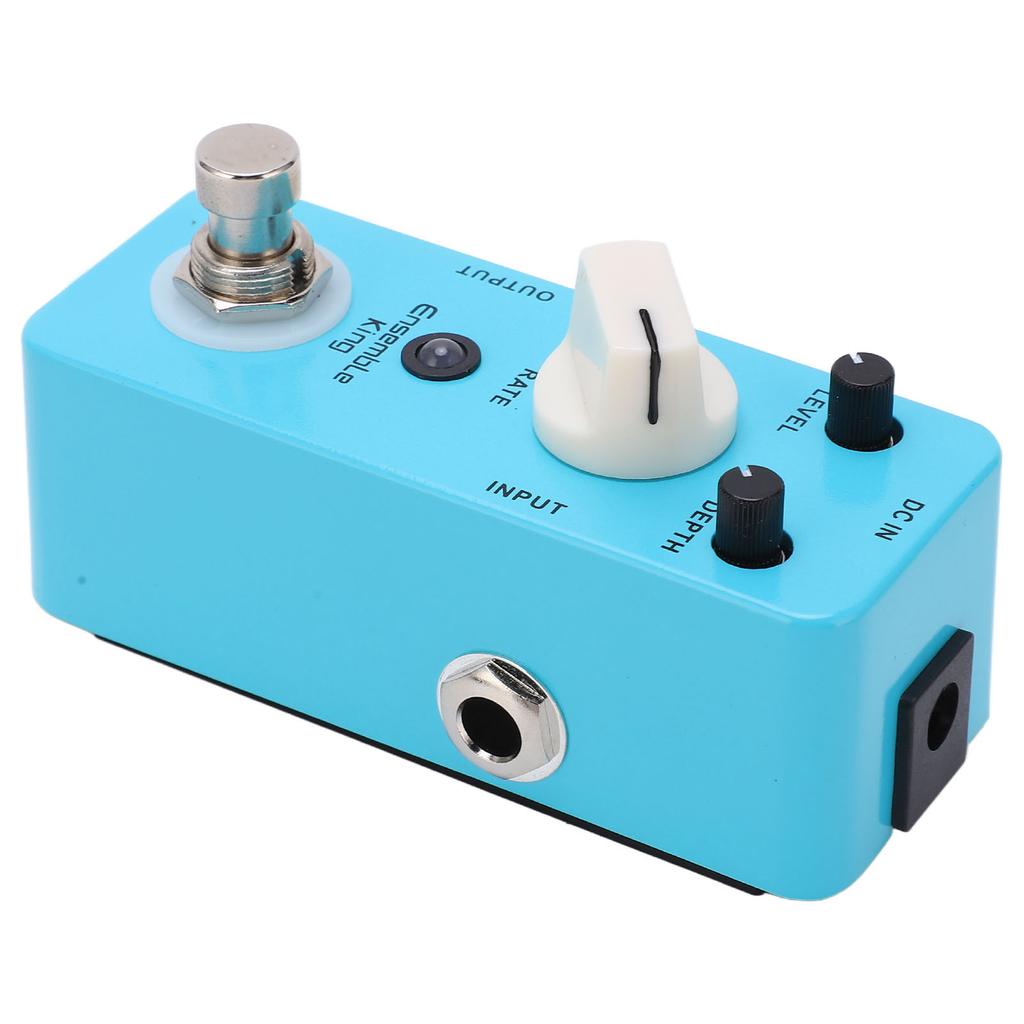 Analog Chorus Pedal Metal Electric Guitar Effect Pedal with True Bypass Switch LED Indicator