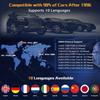OBD2 сканер Live Data Professional Mechanic OBDII диагностический код считыватель инструмент для Check Engine Light