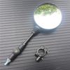 Motorcycle Black Universal 10mm Side Mirror Rearview Mirror Anti-fall Folding Round