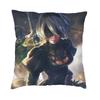 Nier Automata Anime Hentai Girl Sexy Yorha 2b Square Throw Pillow Cover Decoration 3D Two Side Printing Cushion Cover for Car