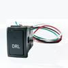 1PC Retrofit LED DRL Fog Lamp Fan Radar Front Diff Lock Power On Off Spotlight Radar Switch For Suzuki JIMNY LANDY 2007-2015