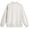 Li Ning Sports Lifestyle Series High Street American Vintage Letter Polo Neck Pullover Long Sleeve Hoody Womens sweatshirt AWDUD00-1