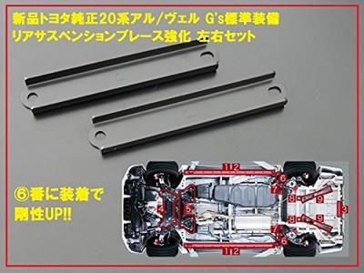 Toyota Motor Corporation Внутренний Toyota Серия 20 Усиленная задняя распорка подвески и правая Совместимо с другими комплектациями Май 2008 Январь 2015