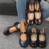 Мода 2024 Новые Женские Тренд Элегантные Удобные Плоские Кроссовки 2024 Осень Новые Уличные Ретро Квадратный Носок Неглубокие Туфли Zapatos De Mujer