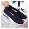 Shoes Women's Spring Flying Weave Breathable Casual Shoes, One Stirrup Shoes, Lightweight Walking Shoes Solid Colour Hundred Single Shoes