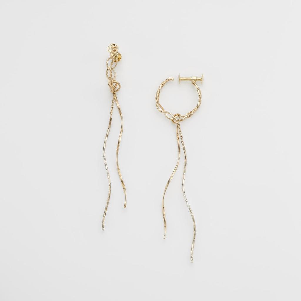 agete earrings for both 1014111300103999 [Agate] [K10 ears]