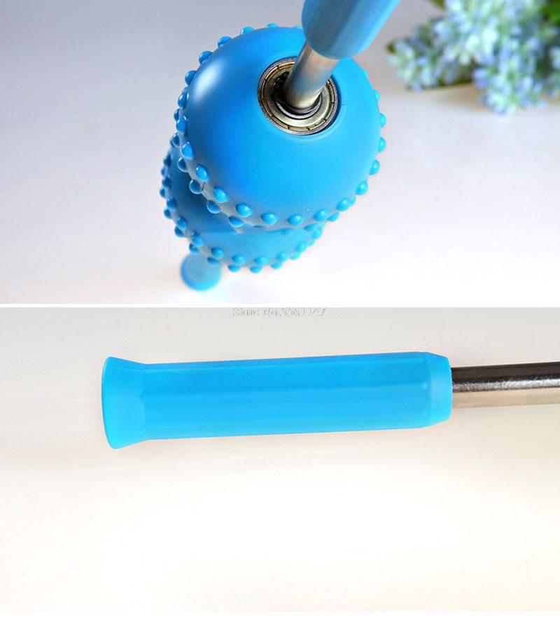 BINJIULLY Massage Roller, Portable Multifunctional Body Muscle Yoga Massage Roller Stick Pain Relief Stick