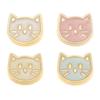 20pcs 4 Colors Mini DIY Ultra-small Buckle 1/6 Dolls Clothing Doll Belt Buckles Doll Cat Buttons