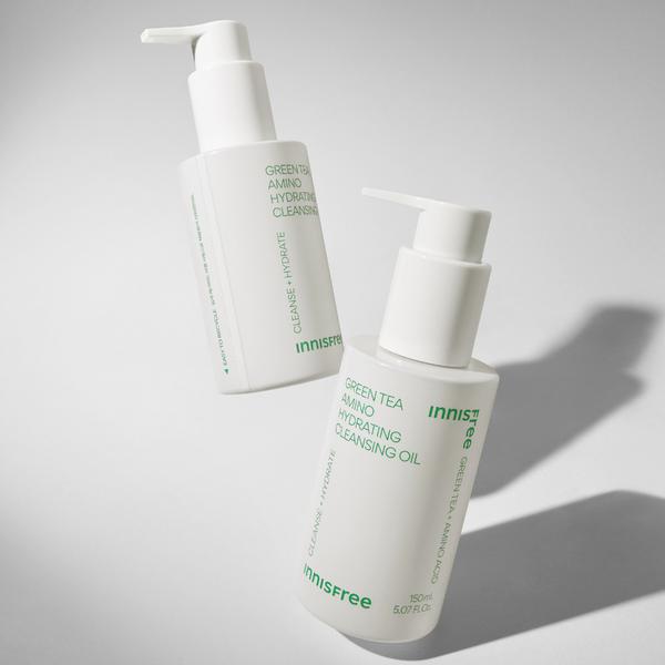 Innisfree Увлажняющее очищающее масло с аминокислотами зеленого чая 150 мл