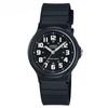 Casio + Genuine Case Unisex Luminous Large Number Black White Analog Wristwatch
