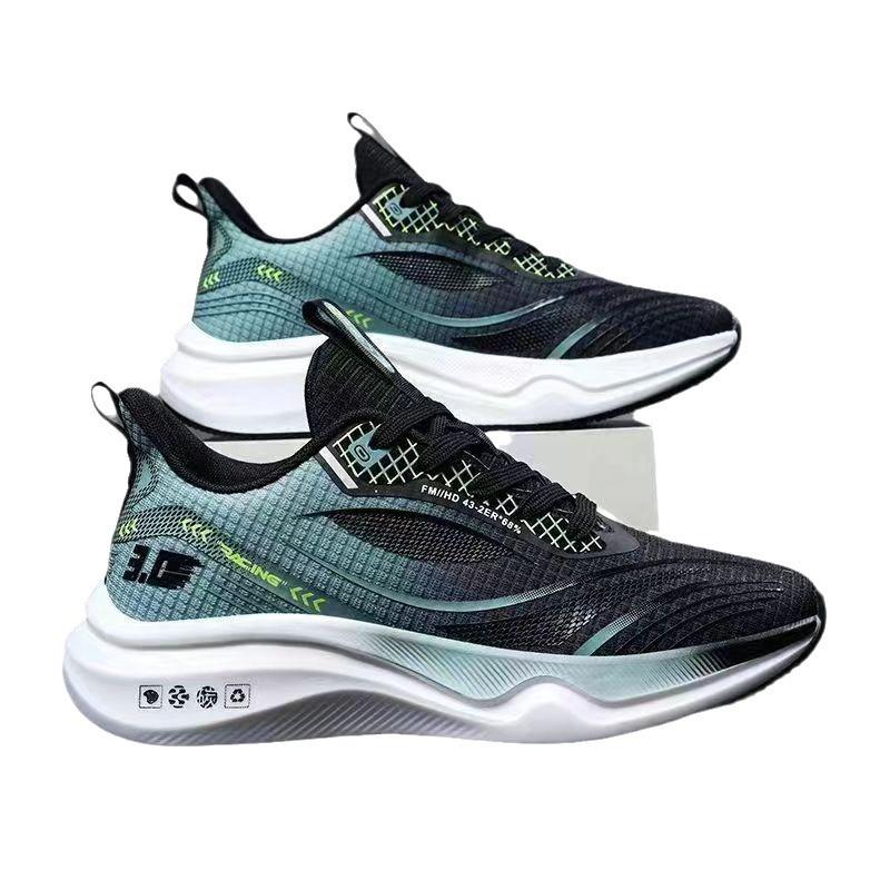 Men'S Shoes Summer Breathable White Shoes Men'S New Men'S Sneakers Running Shoes Skateboard