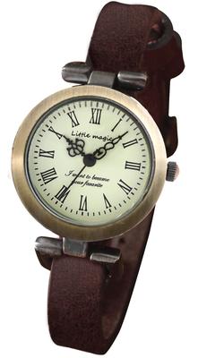 Антикварные часы Темно-коричневые Женские [Маленькая Магия]