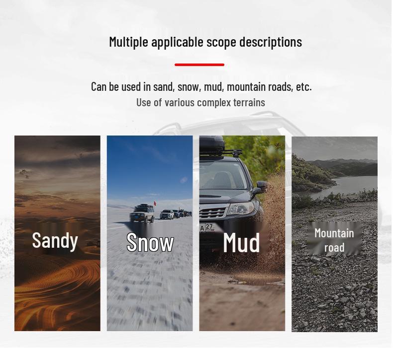 Легкая лестница из алюминиевого сплава для внешнего тюнинга Suzuki Jimny 2019-2024