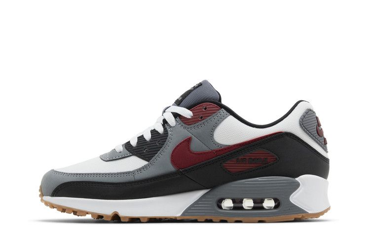 Men's Sneakers Nike Air Max 90 Team Red Cool Grey White/Cool Grey/Black/Team Red