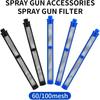 Airless Spray Gun Filter 287032 and 287033 Compatible with Suitable for Spray Gun Contractor II and FTx II Latex 60 Mesh 5pcs and 100 Mesh