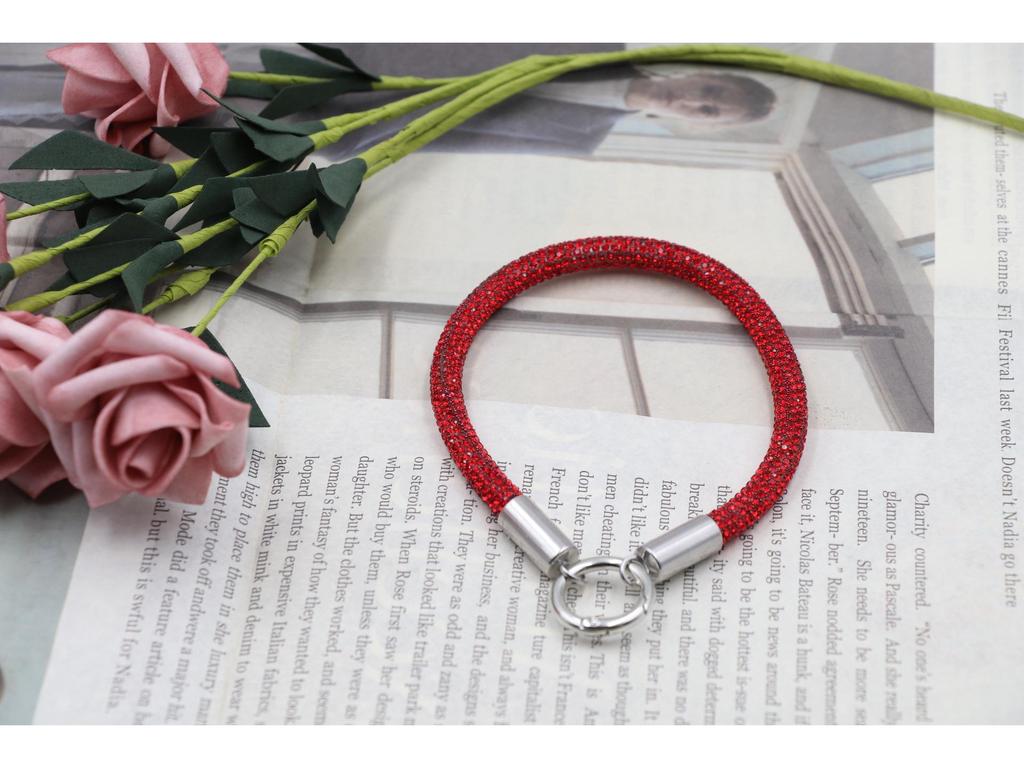 Высококачественный брелок для ключей с подвеской из горного хрусталя и яркий шнурок для телефона - веревка против потери для женщин