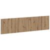 Wall Mounted Headboard ARNHEM Engineered Wood Artisan Oak