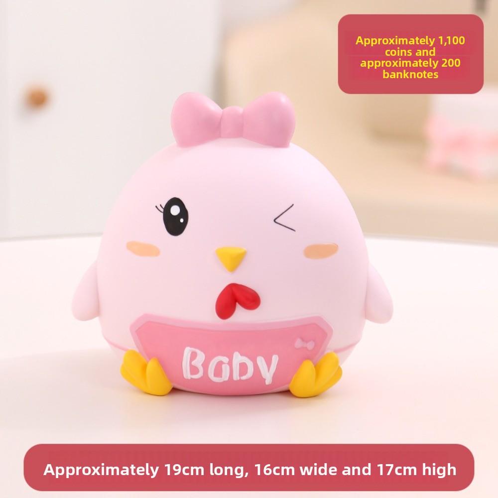 Маленькая Желтая Курица Свинья Копилка Мультяшное Животное Копилка для Монет День Святого Валентина
