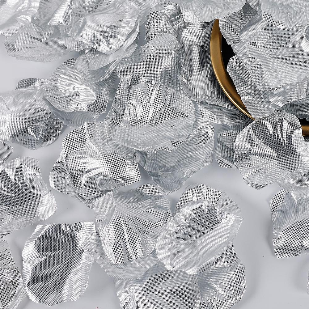 100pcs Colorful Love Romantic Warm Silk Rose Artificial Petals Wedding Party Pink Red Flower Favors Decoration Roses Supplies