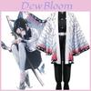 Костюм для косплея Demon Slayer Kimetsu No Yaiba Kochou Shinobu Халаты для энтузиастов