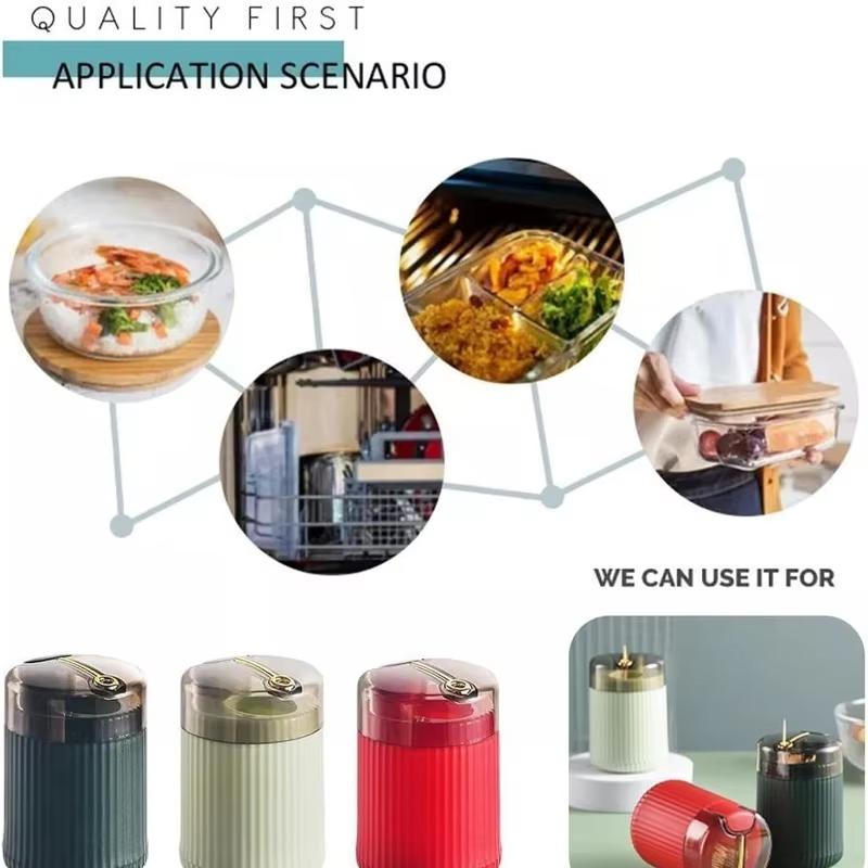 Портативный выдвижной автоматический диспенсер для зубочисток, элегантный и гигиеничный держатель для зубочисток для удобного доступа одним касанием