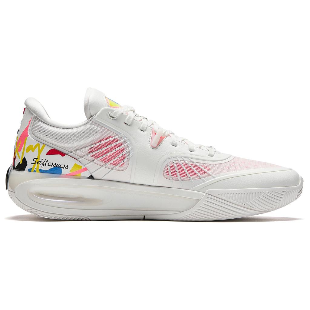 Anta Кроссовки для баскетбола KT10 Graffiti Professional, мужские, белые, 112441101-2