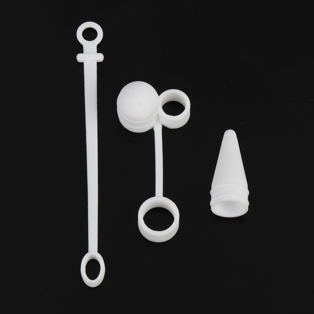 New 3 in 1 Anti Lost Strap Silicone Case Nib Cap Cover Holder