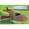 Metal Garden Border 13.5cm X 120cm - Grey - Set of 10
