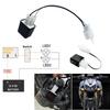 Motorcycle Relay Adapter Cable 2 Pin 12V LED Flasher Relay Adjustable Frequency Of Turn Signals Turn Light Adapter Connector