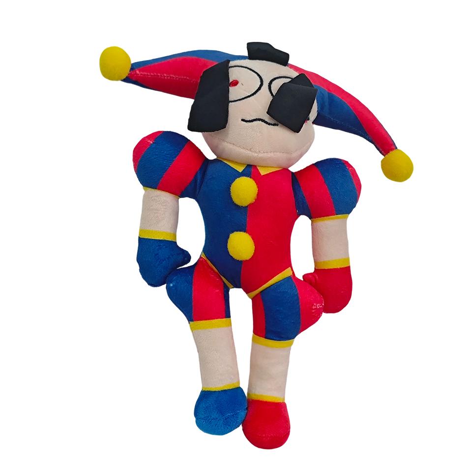 Горячая Мультяшная The Amazing Digital Circus Клоун Рагата Помни Мультфильм Джакс Кукла Джокер Плюшевая Рождество Дети День Рождения Подарок на Новый Год