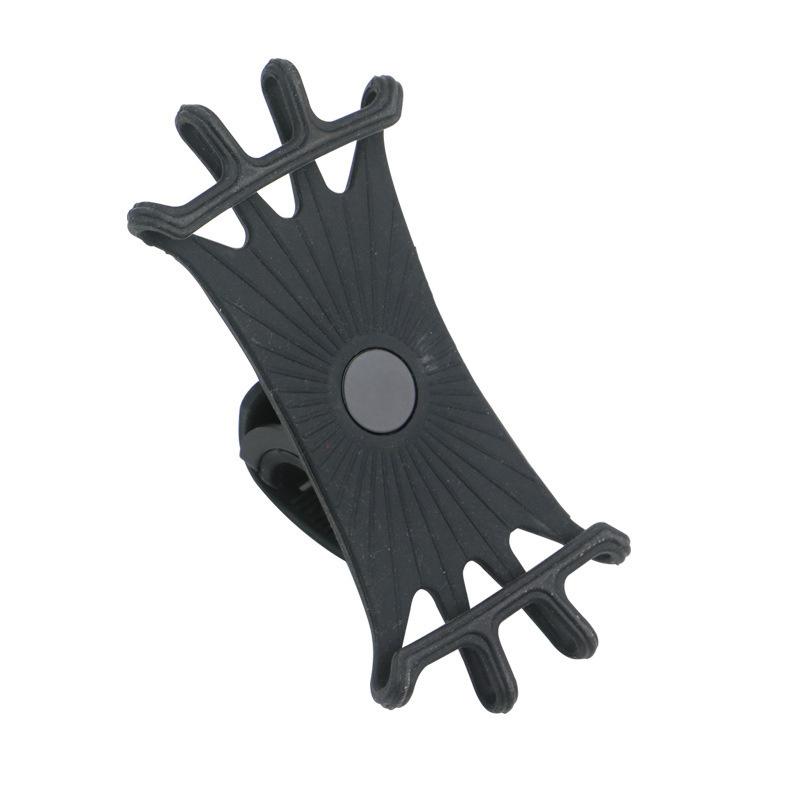 1/2/4/6PCS Black Universal Phone Holder Baby Stroller Accessories Mobile Phone Holder Rack 360 Rotatable Baby Pram Cart