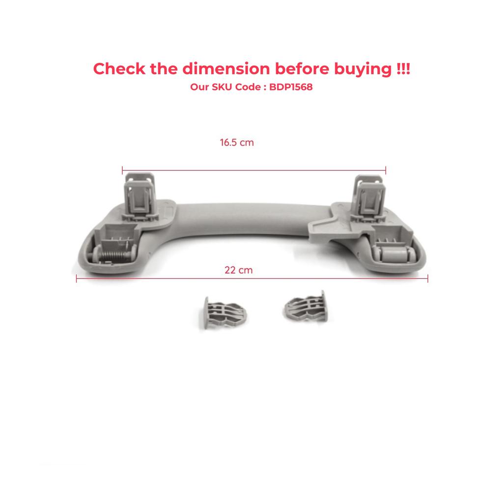 BDP1568 Rear Door Inner Roof Grab Handle Light Gray for Renault Megane 3 4 Scenic 3 Clio 4 Kadjar Captur  Master 3 Movano 739400011R