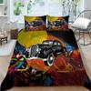 Новая мода автомобильная живопись домашнее постельное белье пододеяльники с наволочкой подростковые мужские постельные принадлежности костюм один двойной королевский размер