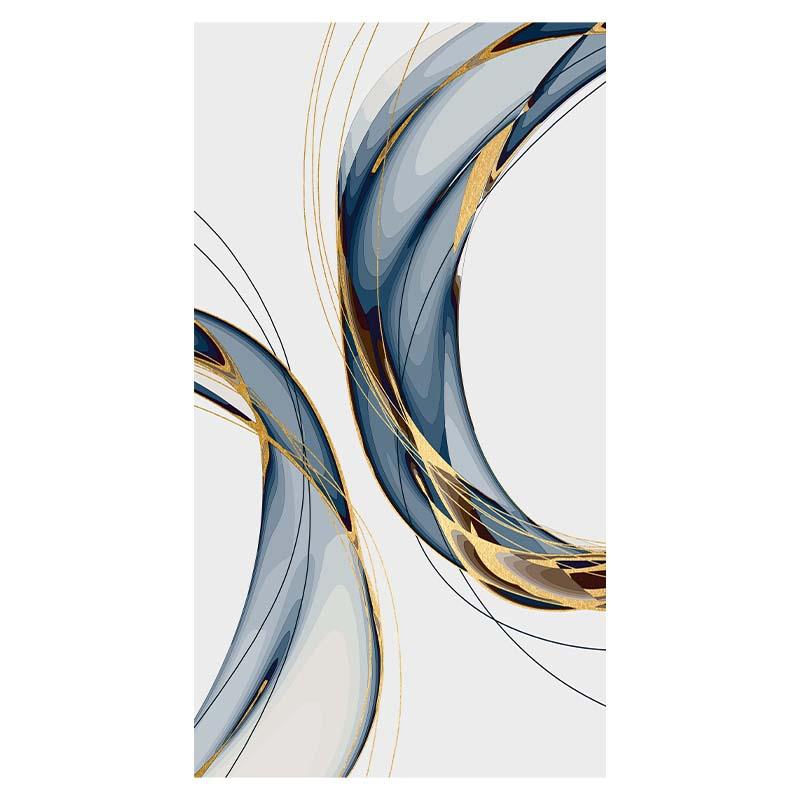 Роскошные абстрактные ленты, холст, живопись, скандинавские постеры и принты, настенные художественные картины для гостиной, спальни, современный домашний декор