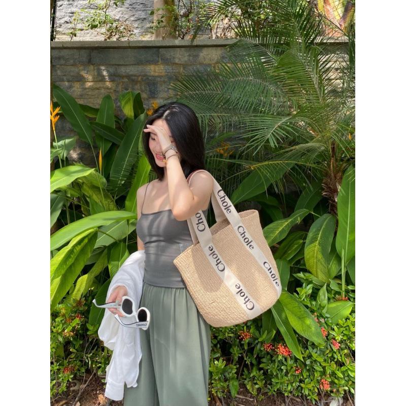 Женская летняя соломенная сумка для пляжа в стиле Ins – Незаменимый элемент моды для пляжа, пикника и отпуска