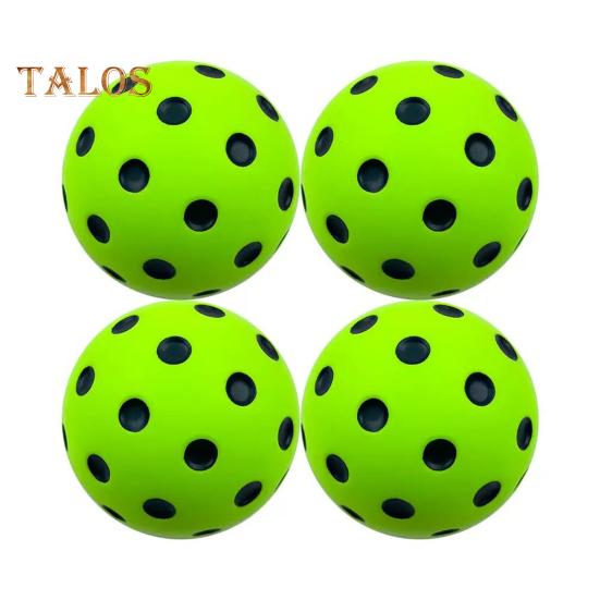 Тренировочные мячи для пиклбола из пеноматериала с тихим отскоком для тренировок и соревнований. Мячи для пиклбола из пеноматериала высокой плотности для безопасной игры.