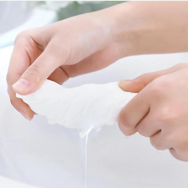 50 шт./пакет прессованных полотенец в таблетках салфетки туалетная бумага портативные походные салфетки одноразовые полотенца для дома отеля путешествия спорт