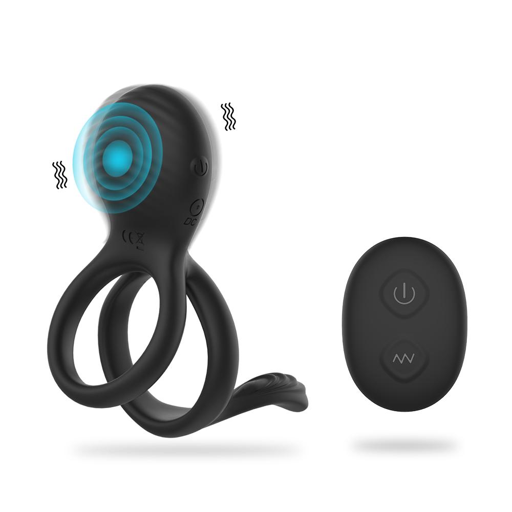 Wireless Remote Control Sex Toys Penis Vibrating Ring Vibrator For Men Couple Cock Rings Cockring Retardant Ejaculation Delay