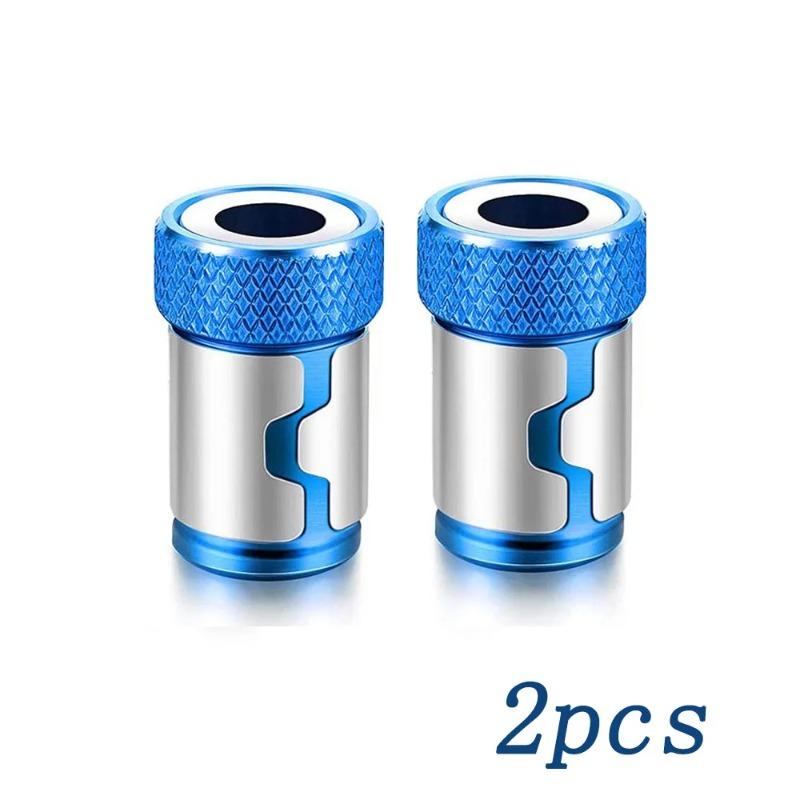3PCS Magnetic Bit Holder Alloy Electric Magnetic Ring Screwdriver Bit Head Holder Anti Corrosion Magnetizer for Phillip Bit