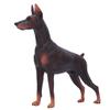 Simulation Dog Model Animal Statue Children Kids Play Educational Toys Gift Brown