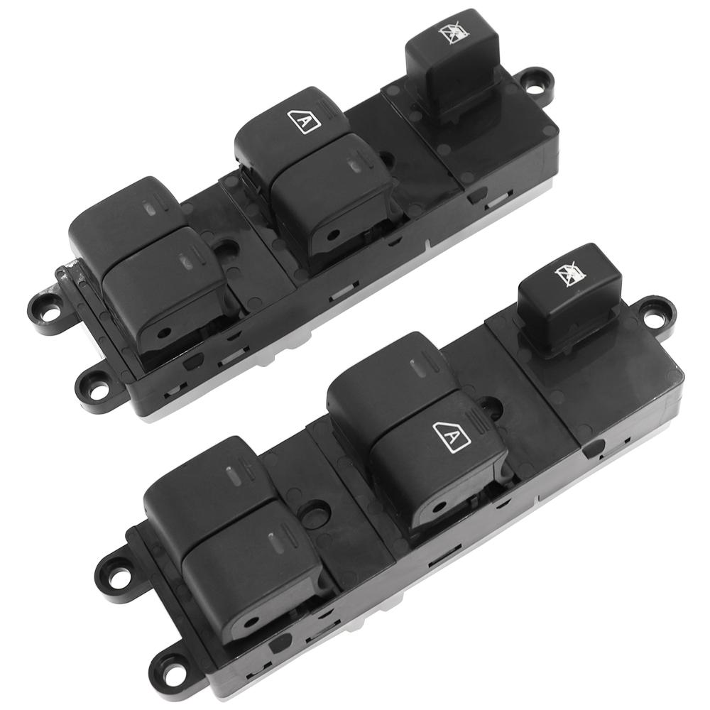 Передняя левая и правая главная электрическая кнопка переключения окон для Nissan Navara D40 Qashqai Pathfinder 2004-2016 25401-EB30B 25401-JD00A