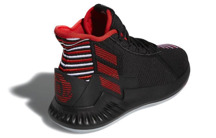 adidas Деррик Роуз 9 Черный Белый Красный EE6846