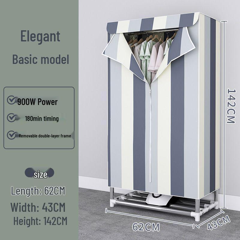 Утолщенный стальной каркас с тканевыми стенками, гардероб для спальни или общежития, зимний стиль