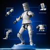 Armor Knight Action Figure with Accessories Movable Joints 3D Printed Medieval Warrior Soldier Model Toy Stress Relief Articulated Dummy Decoration