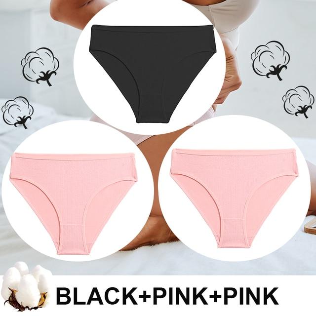 FINETOO 3 шт./лот, женские трусики с высокой талией, бесшовные трусики, нижнее белье, хлопковые трусы, сексуальное женское белье, женское нижнее белье