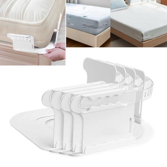 4 шт. держатель простыни с замковой полосой, прочный угловой крепеж простыни, надежно удерживающий простыни, зажим для фиксации простыни на резинке для всех размеров матраса